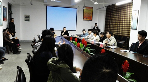 商学院2008级校友世纪宝姿服装（厦门）有限公司区域渠道拓展经理朱哲返校交流