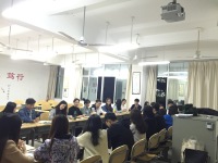 商学院就业服务中心2016-2017下学期第一次AB类会议